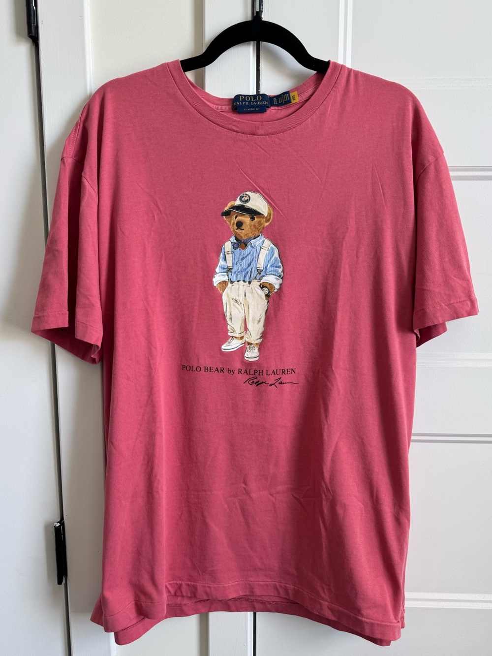 Polo Ralph Lauren Classic Fit Hemingway / Writer Bear Graphic Short Sleeve Tee